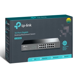TP-Link TL-SG1016D 16 Port Gigabit Y�netilemez Switch