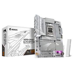 Gigabyte X870 AORUS ELITE WIFI7 ICE DDR5 8200 MHz (OC) M.2 USB 2.0 USB 3.2 HDMI USB-C 2.5G LAN ATX Soket AM5
