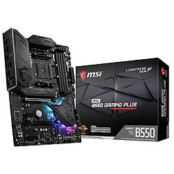 MSI MPG B550 GAMING PLUS DDR4 4400MHz (OC) HDMI DP M.2 USB 3.2 RGB ATX AM4