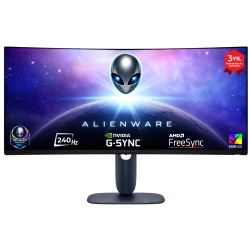 Dell Alienware AW3425DW 34 3440x1440 UWQHD 240Hz 0.03 ms HDMI DP Type-C HDR True Black 400 Adaptive Sync QD-OLED Curved Gaming Monit�r