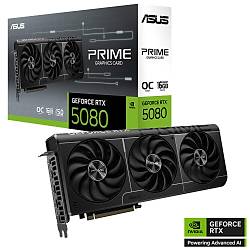 ASUS PRIME GeForce RTX 5080 16GB GDDR7 OC Edition Ekran Kart�