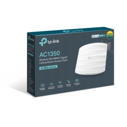 TP-Link Omada EAP225 1350Mbps 1 Port Gigabit Pasif PoE Tavan Tipi Access Point