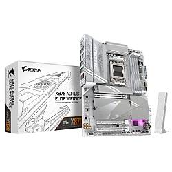 Gigabyte X870 AORUS ELITE WIFI7 ICE DDR5 8200 MHz (OC) M.2 USB 2.0 USB 3.2 HDMI USB-C 2.5G LAN ATX Soket AM5