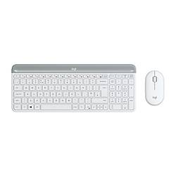 Logitech MK470 �nce Kablosuz Klavye Mouse Set Beyaz 920-009436