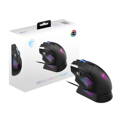MSI Versa Pro Wirelles Dock Pro RGB �arjl� Optik Gaming Mouse