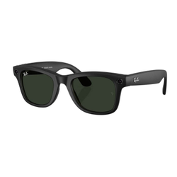 Ray-Ban Meta Wayfarer Ak�ll� G�zl�k Mat Siyah �effaf Grafit Ye�il Transitions Cam Rengi RW4008