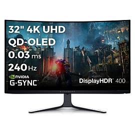 Dell Alienware AW3225QF 32 4K UHD 3840x2160 240Hz 0.03 ms HDMI DP Type-C HDR 400 G-Sync QD OLED Gaming Monitr