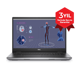 Dell Precision M7780 i9-13950HX 64GB 512GB SSD 12GB RTX4000 17 Windows 11 Pro