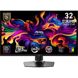 MSI MAG 322UP QD-OLED E16 31.5 3840x2160 UHD 165Hz 0.03 ms HDMI DP Type-C True Black 400 FreeSync Premium Pro QD-OLEDGamingMonitr