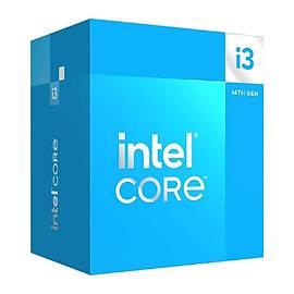 Intel Core i3 14100 Soket 1700 3.5GHz 12MB Cache lemci Fanl Kutulu