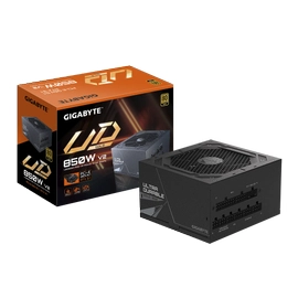 Gigabyte 850W 80+ Gold Full Modler 120mm HYB Fanl Power Supply GP-UD850GM PG5 GEU2