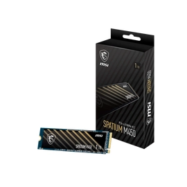 MSI Spatium M450 PCIe 4.0 NVMe M.2 1TB V1 SSD Disk Okuma 3400MB Yazma 2400MB