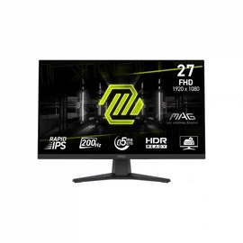 MSI MAG 272F 27 1920x1080 FHD 200Hz 0.5ms HDMI DP FreeSync Premium IPS Gaming Monitr