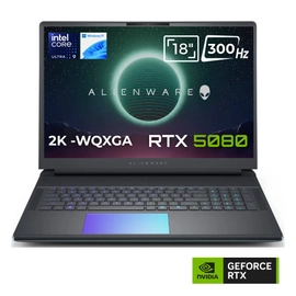 Dell Alienware 18 Area-51 AA18250 Ultra 9 275HX 32GB 1TB SSD 16GB RTX5080 175W 18 WQXGA 300Hz Windows 11 �ngilizce Klavye