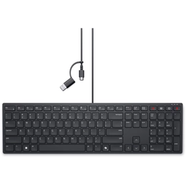 Dell Pro Sessiz Kablolu �� Birli�i Klavyesi Q TR KB525C