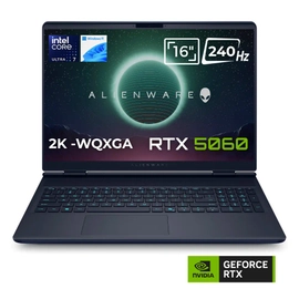Dell Alienware 16X Aurora AC16251 Ultra 7 255HX 16GB 1TB SSD 8GB RTX5060 115W 16 WQXGA 240Hz Windows 11