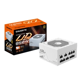 Gigabyte 850W 80+ Gold Full Modler 120mm Fanl Power Supply GP-UD850GM PG5W