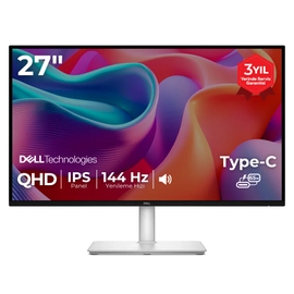Dell 27 Plus S2725DC 27 2560x1440 QHD 144Hz 1ms HDMI DP Type-C FreeSync Pivot Premium IPS Monit�r