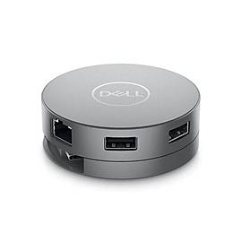 Dell Pro 7 si 1 arada USB-C Mobil Adaptr DA310 470-AEUP