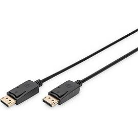 Digitus DisplayPort Kablo Siyah 2 Metre 4K AK-340100-020-S