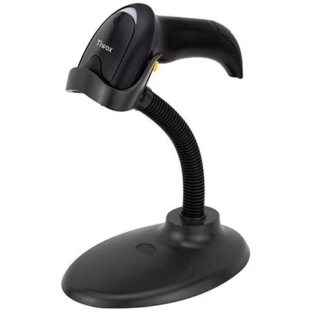 Tiwox VS-116 2D USB Kablolu El Tipi Ayakl Karekod Barkod Okuyucu