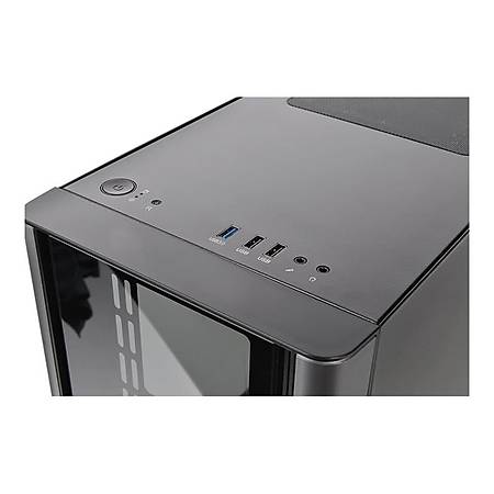 Thermaltake V150 Breeze TG Micro ATX Siyah Kasa PSU Yok