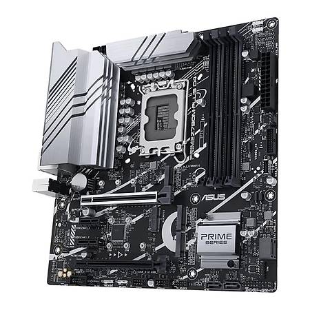 ASUS PRIME Z790M-PLUS D4 DDR4 5333MHz PCI-E Gen3 M.2 USB 3.2 DP HDMI 1G LAN mATX Soket 1700