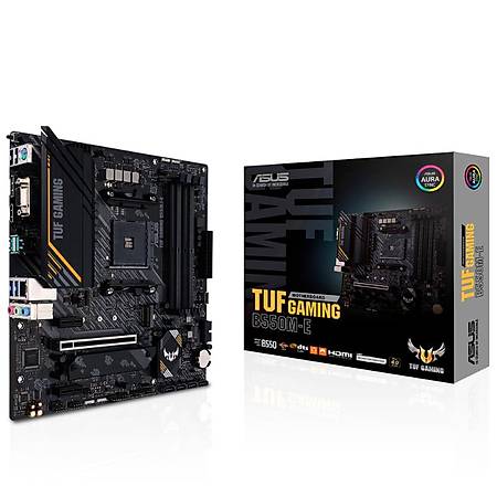 ASUS TUF GAMING B550M-E DDR4 4600MHz VGA HDMI DP M.2 USB3.2 mATX AM4