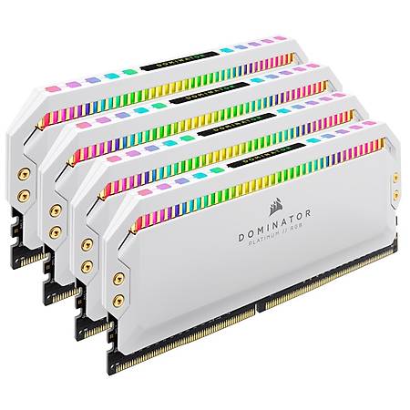 Corsair Dominator Platinum Rgb 32GB (4x8GB) DDR4 3600MHz CL18 Beyaz Ram