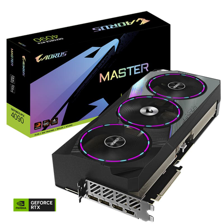 Gigabyte Aorus GeForce RTX 4090 Master  24GB 384Bit GDDR6X DLSS 3 Ekran Kart