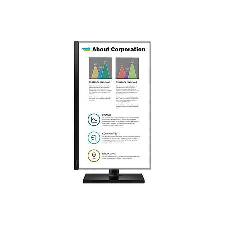 Samsung LF24T450FQRXUF 24 1920x1080 75Hz 5ms HDMI DP IPS Monitr
