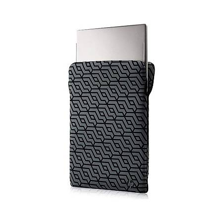 Hp 15.6 Neopren ift Tarafl Notebook Klf Geometrik Siyah 2F2L0AA
