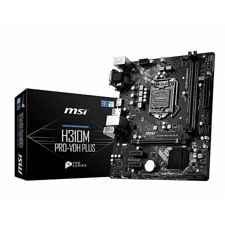MSI H310M PRO-VDH PLUS DDR4 2666MHz VGA HDMI mATX 1151p