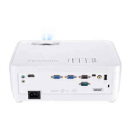 ViewSonic PS501W 3600 Ans 1280x800 WXGA Hdm Usb 3D DLP Ksa Mesafe Projeksiyon Cihaz