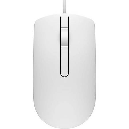 Dell MS116 Kablolu Optik Mouse Beyaz 570-AAIP