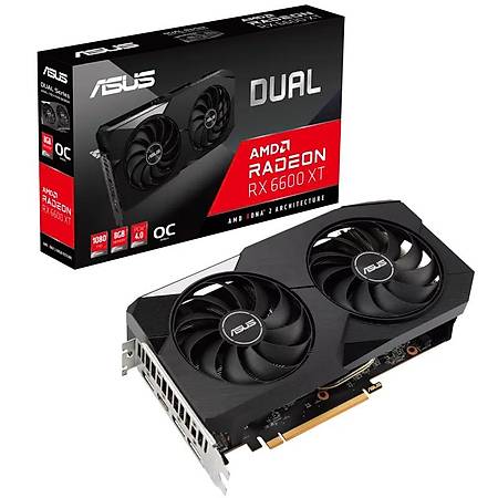 ASUS Dual Radeon RX 6600 XT OC Edition 8GB 128Bit GDDR6