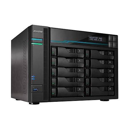 Asustor AS6510T 10 Disk Yuval Rack Nas Depolama nitesi