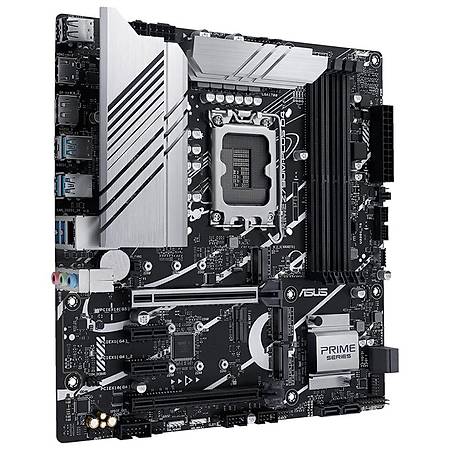 ASUS PRIME Z790M-PLUS D4 DDR4 5333MHz PCI-E Gen3 M.2 USB 3.2 DP HDMI 1G LAN mATX Soket 1700