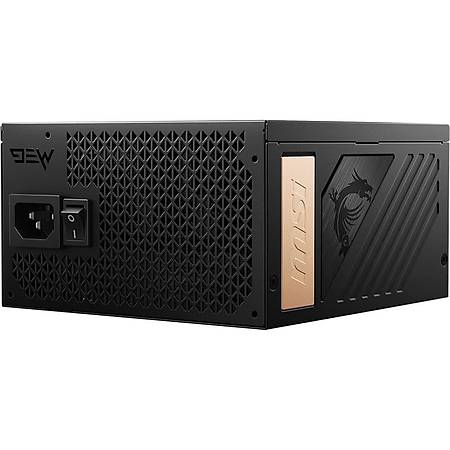 MSI MEG AI1300P PCIE5 1300W 80+ Platinium Full Modler Power Supply