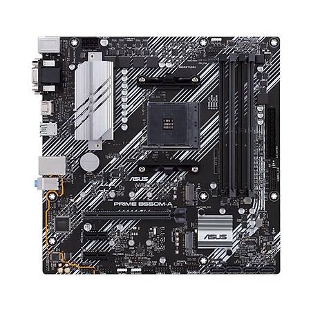 ASUS PRIME B550M-A DDR4 4400MHz (OC) VGA DVI HDMI M.2 USB3.2 AURA RGB mATX AM4