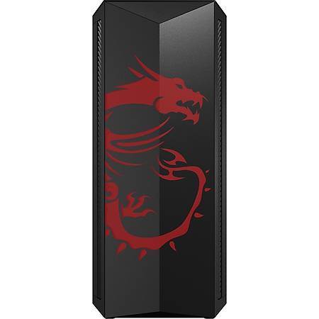 MSI MPG GUNGNIR 100D Temperli Cam ATX Gaming Bilgisayar Kasas PSU Yok