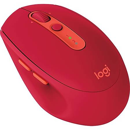 Logitech M590 Silent Red Kablosuz Bluetooth Mouse 910-005199