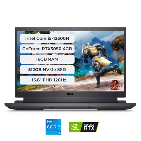 Dell Gaming G5 15 i5-12500H 16GB 512GB SSD 4GB RTX3050 15.6 FHD 120Hz Ubuntu G552023011000U