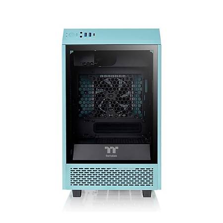 Thermaltake The Tower 100 Mini Tower Turkuaz Kasa PSU Yok