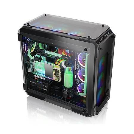 Thermaltake View 71 RGB Plus Edition Full Tower Siyah Oyuncu Kasas PSU Yok