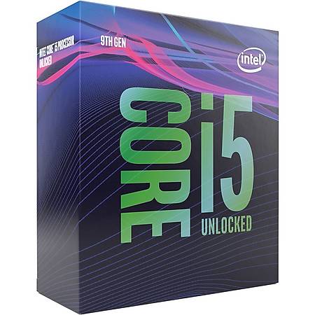 Intel Core i5 9600K Soket 1151 3.7GHz 9MB Cache Ýþlemci