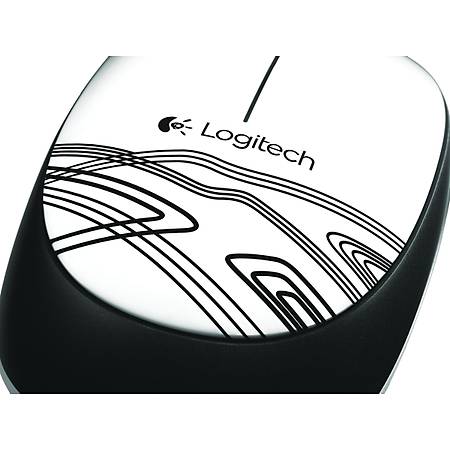 Logitech M105 Kablolu Mouse Beyaz 910-002944