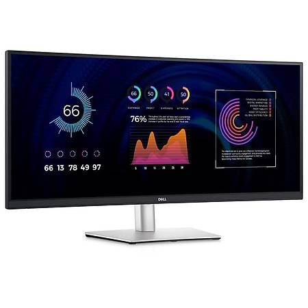 Dell P3424WE 34 3440x1440 60Hz 5ms HDMI DP Type-C IPS Monitr