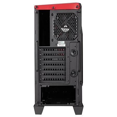 Corsair Carbide Spec Alpha Pencereli Krmz MidTower Kasa PSU Yok