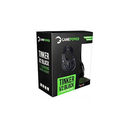 GamePower Tinker V2 RGB 7.1 Surround Siyah Gaming Kulaklýk